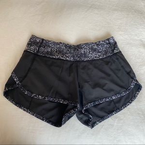 Lulu lemon speed up shorts